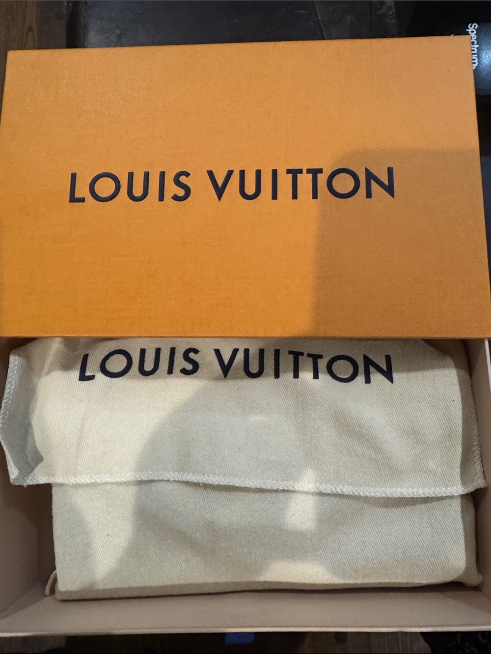 Louis Vuitton/Black Quilted New Wave Wallet/Clutch with Gold LV Emblem/NIB/RARE - Picture 13 of 16